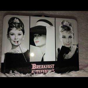 Audrey Hepburn Tin Lunch box❤️